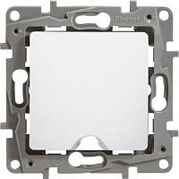 Вывод кабеля без рамки Legrand Etika белый картинка